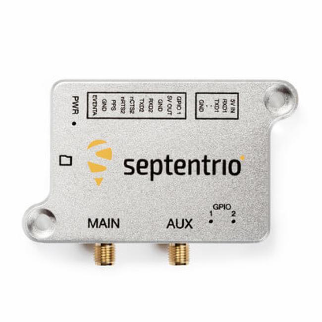Septentrio mosaic-Go G5 P3 evaluation kit GNSS GPS receiver top