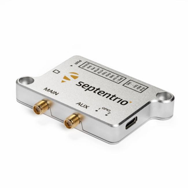 Septentrio mosaic-Go G5 P6 evaluation kit angle